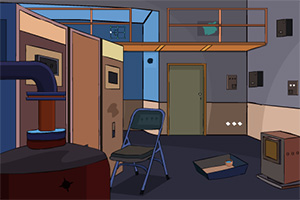 逃离拥挤的房屋