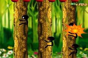 火柴人爬树大战