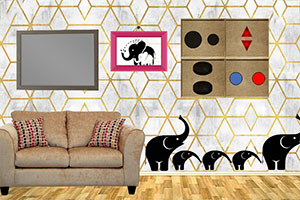 大象图形屋逃生