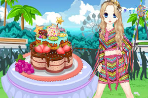 森迪的派对蛋糕