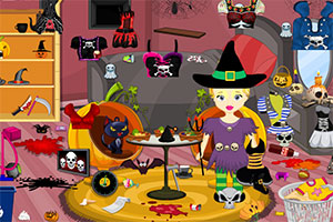 万圣节房间清洁