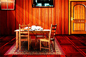 万圣夜逃出木屋