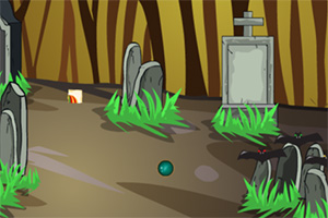 逃离阴森的墓园