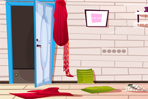 逃离脏乱的走廊