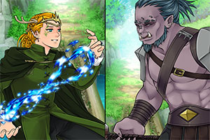 奇幻世界漫画风6