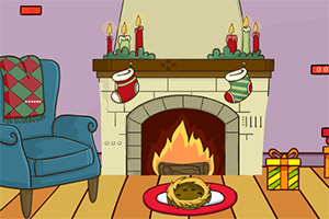 逃离温馨的圣诞屋