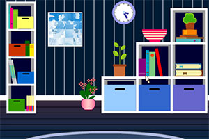 逃出暗蓝色房间