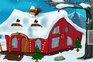 带着圣诞礼物逃走