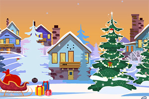 逃离冬日圣诞小屋