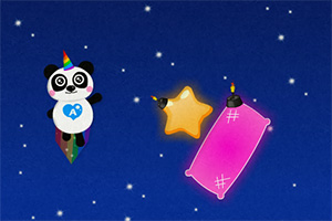 超级熊猫飞上天