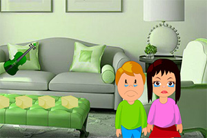 救援被困的小孩