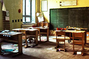 逃出废弃教学楼