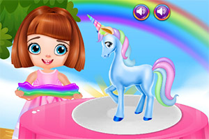 彩虹独角兽史莱姆