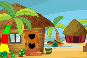 海滩小屋逃生