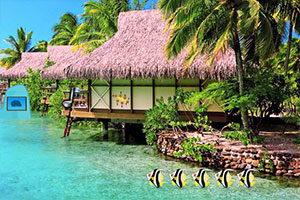 休闲度假区逃生