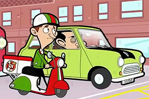 憨豆先生找字母