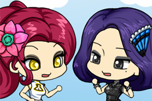 校园女生找不同9