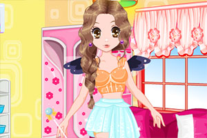 甜美小精灵装扮