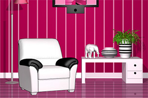 逃离粉色调房子