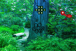 巨型蚂蚁森林逃跑