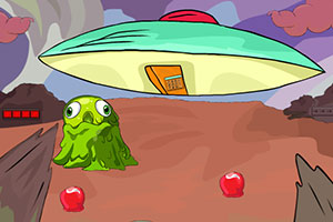 外星黏液怪逃脱