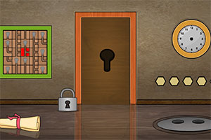 地下密室门逃生