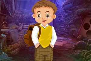 救援帅气的男孩