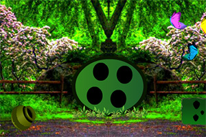 困在花园的女孩