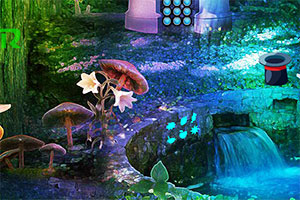 蘑菇林里救出女孩