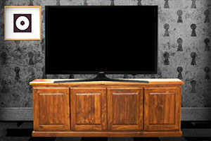 昏暗儿童房逃生