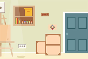 逃离艺术家房间