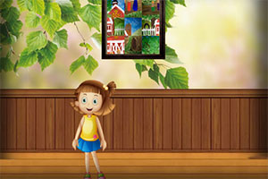 昏暗儿童房逃生7