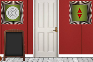 逃离红色调房屋