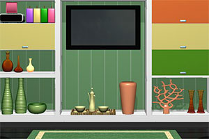 逃离柑橘装饰房