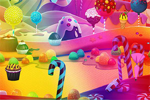 糖果世界男孩逃跑