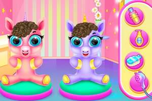 照料独角兽宝宝