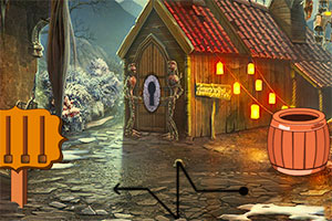 可爱的巨嘴鸟逃走