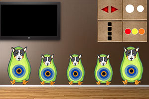 苏格兰猎犬逃脱