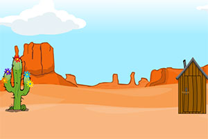 逃离荒凉沙漠之地