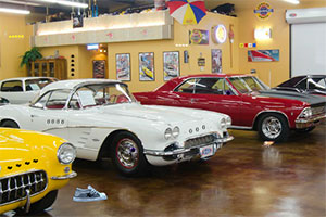 汽车陈列室逃生