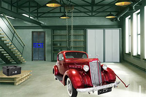 寻找车库通道逃生