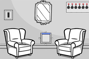 逃离豪华白色房屋