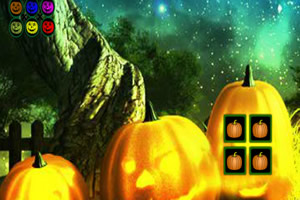 女孩逃离南瓜地