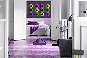 紫色温馨小屋逃脱