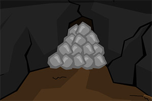 逃离阴森的洞穴