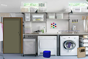 逃离整洁的洗衣房