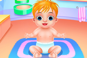 妈妈和小宝宝放松的一天