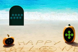 逃离万圣节海滩