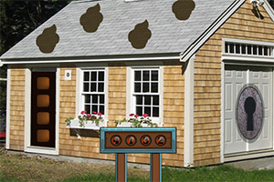 玩呼啦圈的女孩