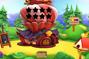 可爱的公鸡营救